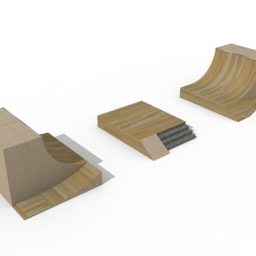 Télécharger fichier STL rampe finger skate • Plan pour impression 3D